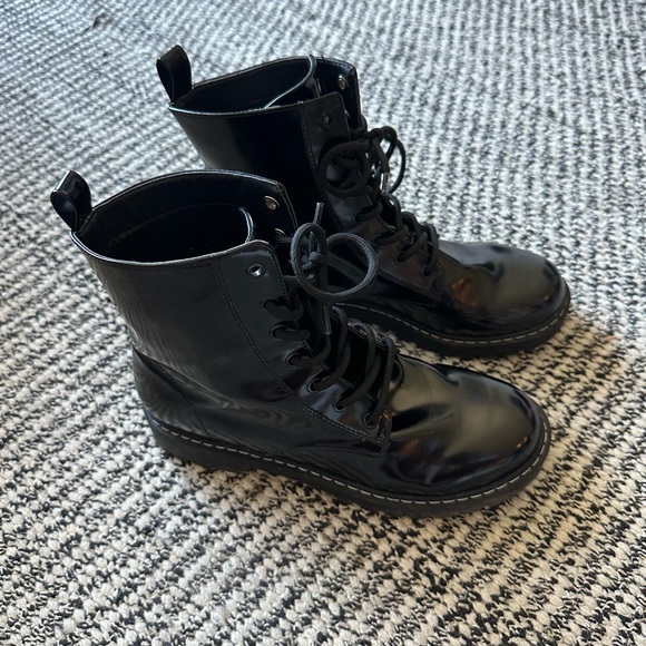 H&M Shoes - Combat /Lace-up Boots
